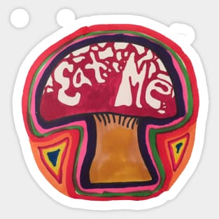 Psychedelic Mushroom Sticker